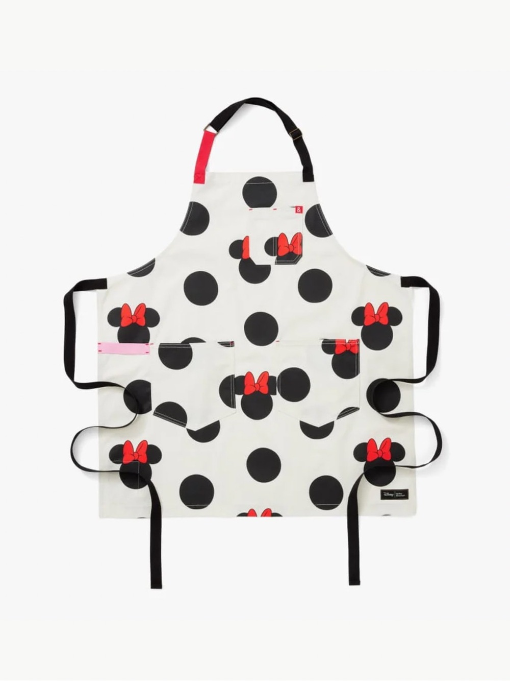 NEW HEDLEY AND BENNETT x DISNEY Minnie Mouse Polka Dot Apron with Red Bow
